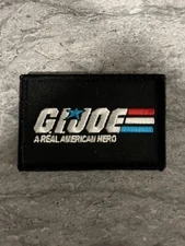 GI Joe 2x3in Hook & Loop Patch