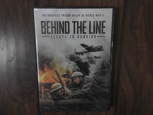BEHIND THE LINE ESCAPE TO DUNKIRK DVD WERKSEITIG VERSIEGELT Film Kostenloser Versand!