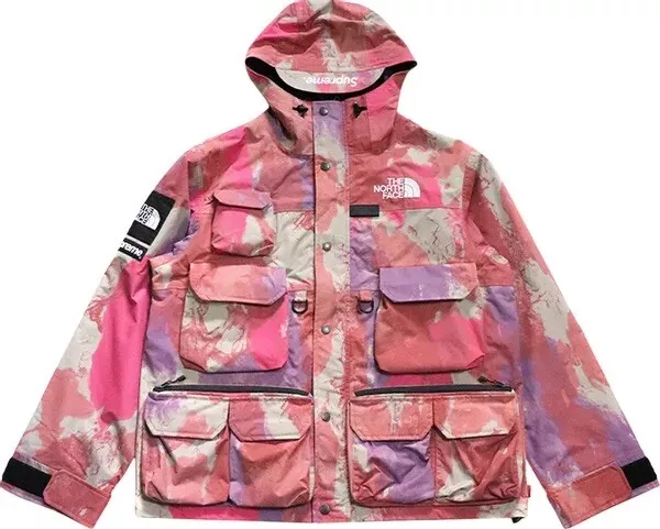 Veste cargo rose Supreme face nord X taille M