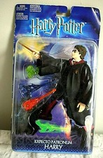 Product Image: Harry Potter Expecto Patronum Harry Action Figure Articulated Shoots Spells 2003