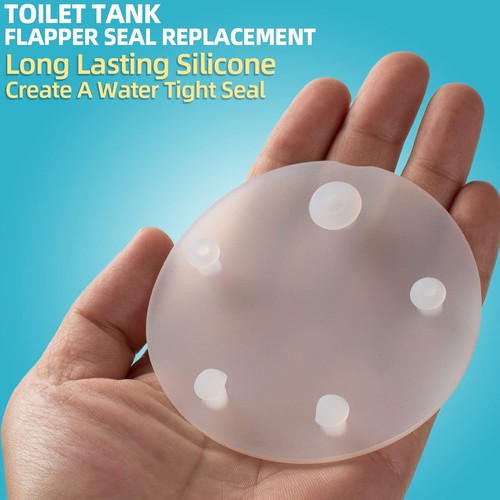 Replacement for Vormax Toilet Tank Silicone Flapper Seal Gasket 3'' - Fit for... - Picture 2 of 6