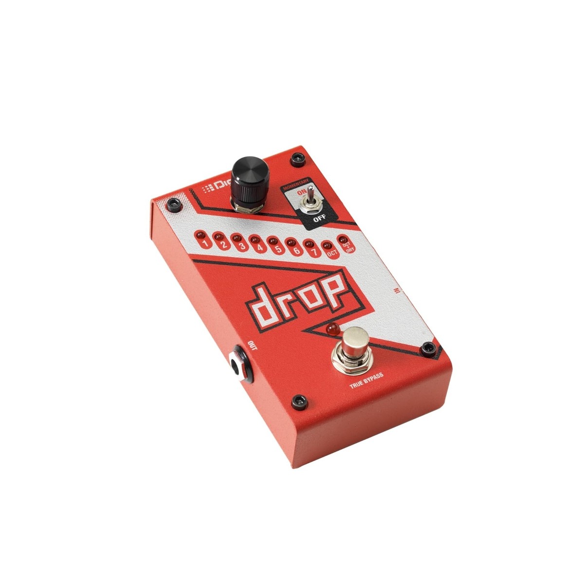 DigiTech DROP Compact Polyphonic Drop Tune Pitch-Shifter Pedal