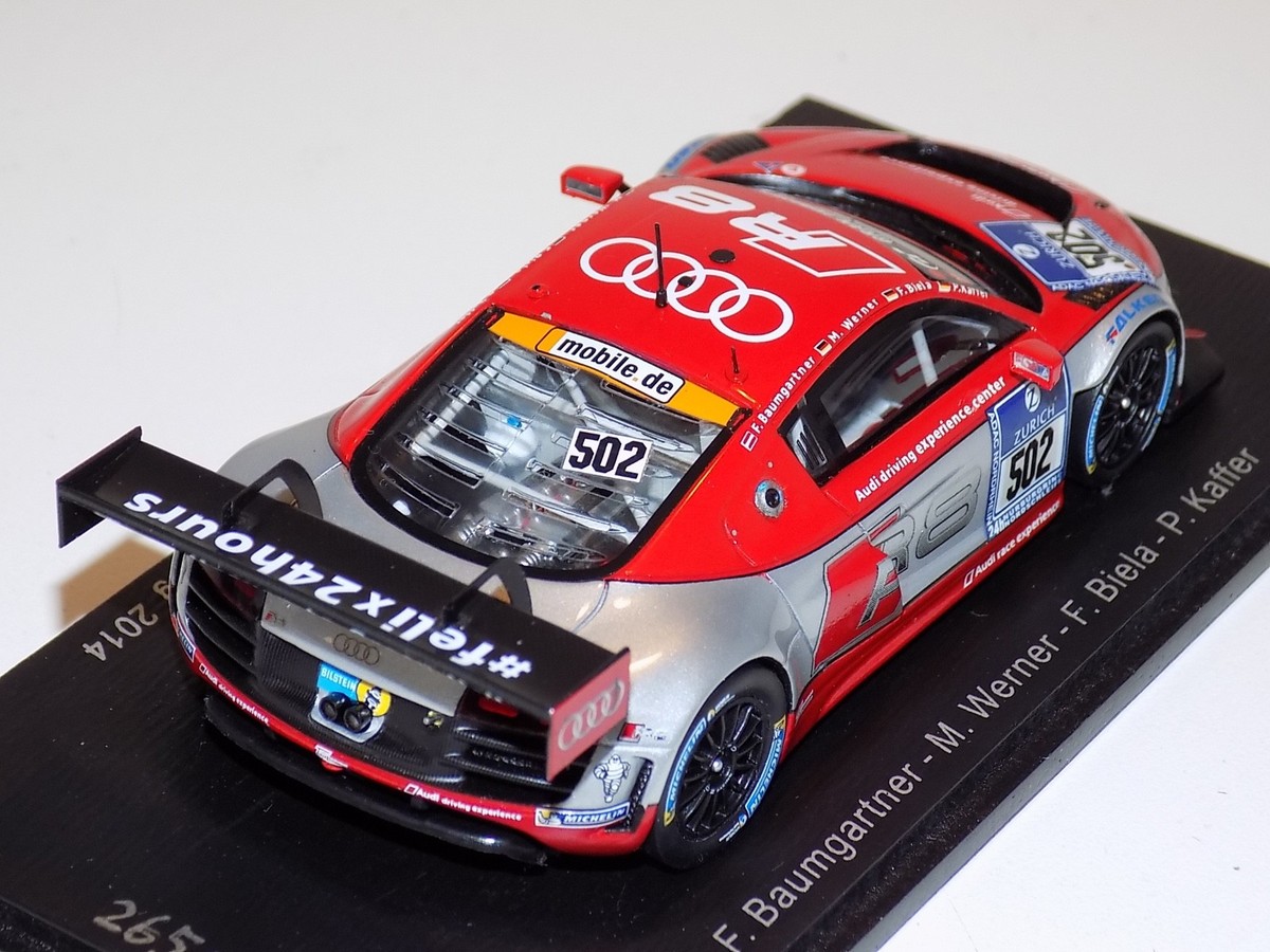 スパーク　アウディR8　GRAN-AM　#74　24hr Daytona2012 スパーク アウディR8 GRAN-AM #74 24hr Daytona2012 スパーク