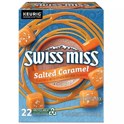 Swiss Miss Caramelo Salado Cacao Caliente 22 a 132 Keurig K Taza Vainas Elige Cualquier Tamaño - Imagen 3 de 8