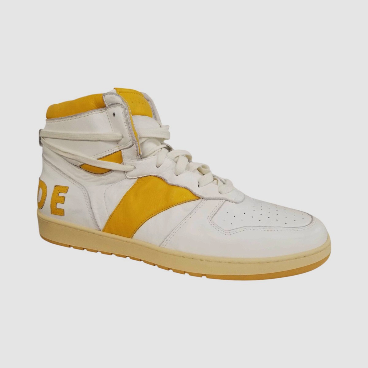 スニーカー RHUDE White Leather Rhecess Sneakers RHUDE Rhecess Leather Sneakers | White | FARFETCH