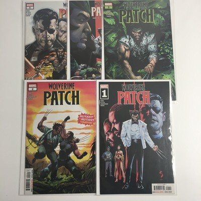 WOLVERINE PATCH #1-5 NICK FURY JEAN GREY MARVEL COMICS 2022 SET (5) NM OR BETTER