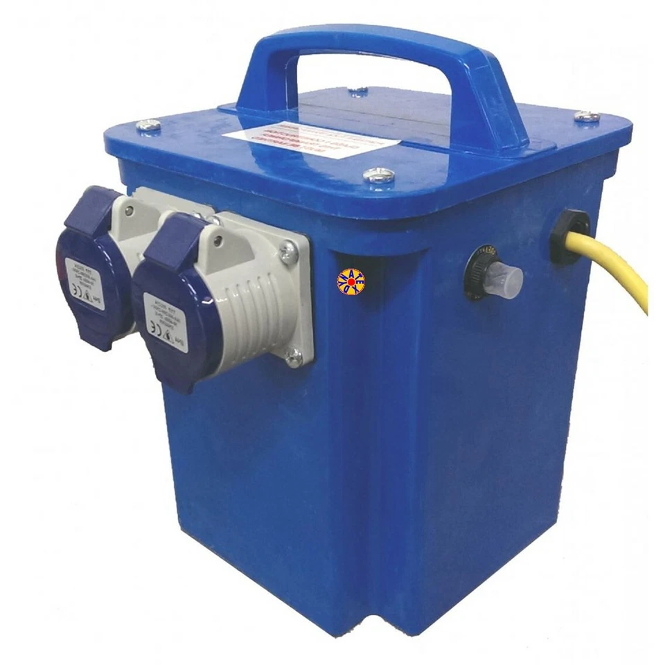 3.3 KVA Site Transformer Step Up 2 x 16A 240V Socket 110 to 240 Volt DYNATEX - Image 4 of 4