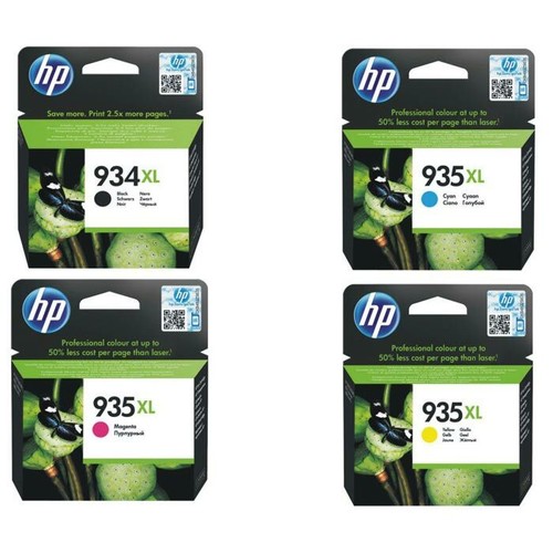 HP934XL & HP935XL Full Set of 4 Original HP Printer Ink Cartridges eBay
