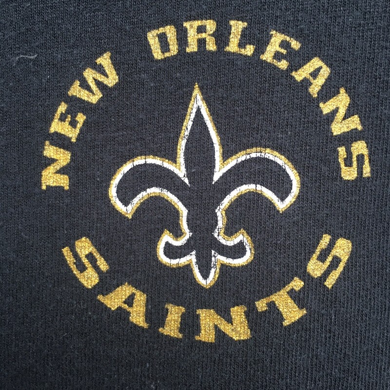 NEW ORLEANS SAINTS NFL football shirt adult SMALL brees NOLA payton