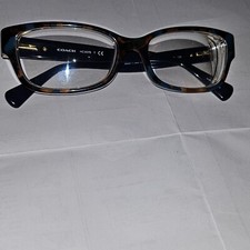 UPC 725125948623 product image for Coach Eyeglasses HC 6078 5337 Teal Confetti Tortoise Rectangular Frame  | upcitemdb.com