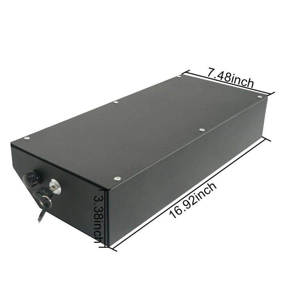 Caja de almacenamiento de seguridad negra bloqueable debajo del asiento para Jeep Wrangler JK 07-10 07-18 Foto 3 de 4