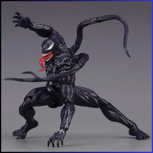 Figura Articulada Venom Marvel 20CM + Accesorios - Imagen 3 de 7