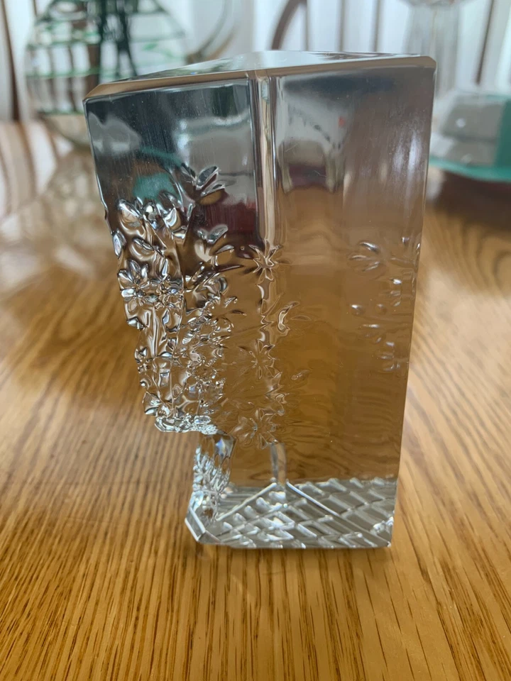 Escultura de ramo de flores de cristal Waterford G1 Foto 2 de 4