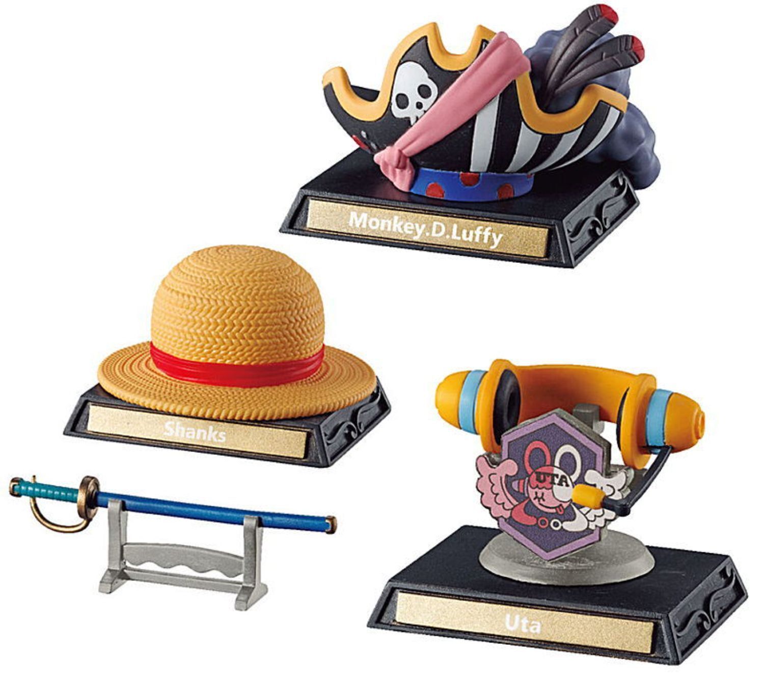 Bandai Gashapon Capsule Toy One Piece, One Piece Gashapon Uta