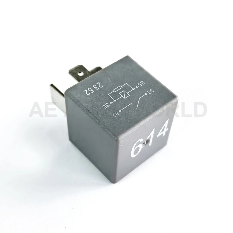 Relé bomba combustible bujías incandescentes para Audi VW 614 8E0951253 4 pines bitrón 12V 70A Foto 4 de 4