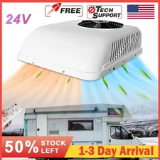 24V RV Rooftop Heat&Cool Air Conditioner Electric Caravan Motorhome Truck AC Kit