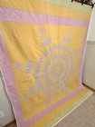 Handmade Patchwork Cotton Lone Star Quilt — photo 7
