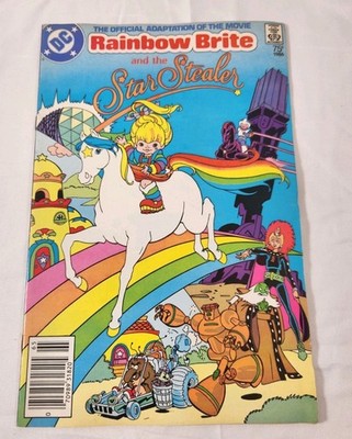 Vintage DC Comic Book Rainbow Brite & The Star Stealer Adaptation Of The Movie
