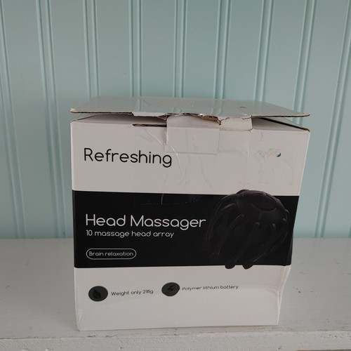 Refreshing Head Massager Brain Relaxation Unused in Open Box