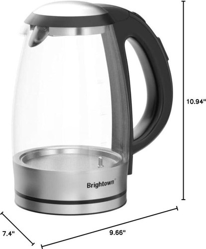 Brightown Electric Kettle, 1.7L, Hot Water Kettle Temperature Control, 4 Presets - Picture 9 of 12