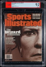 Pat Summitt Signed Sports Illustrated Magazine Newsstand - PSA 9.2 Auto 10