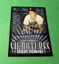 DUKE SNIDER AUTOGRAPH - 1998 DONRUSS SIGNIFICANT SIGNATURES - NO. 0679/2000