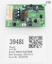 39481 TOKYO ELECTRON PCB WEE CCD BOARD 1381-648798-12