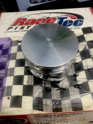 New Set 6 Race Tec Custom Pistons  Bore 3.570 Comp Dist 1.798