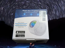 Smart Star Projector, Colored Led Lights, App Controlled, Music, Multiple Scenes