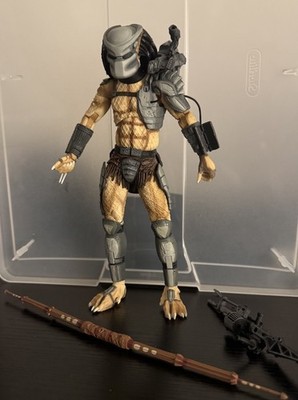 Neca 2018 Predator Warrior 8'' Action Figure Predator Vs Alien Arcade PREOWNED