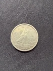 1955 Canadian Silver 10 Cents Coin