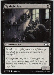Typhoid Rats (118) Magic 2015 M15 Common