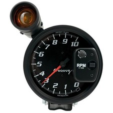 Equus 5in Dia Tachometer 10k Rpm Wext Shift-lite- E6080