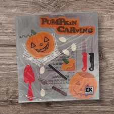 Jolee's Boutique Pumpkin Carving Halloween Scrapbooking Stickers EK Success NEW