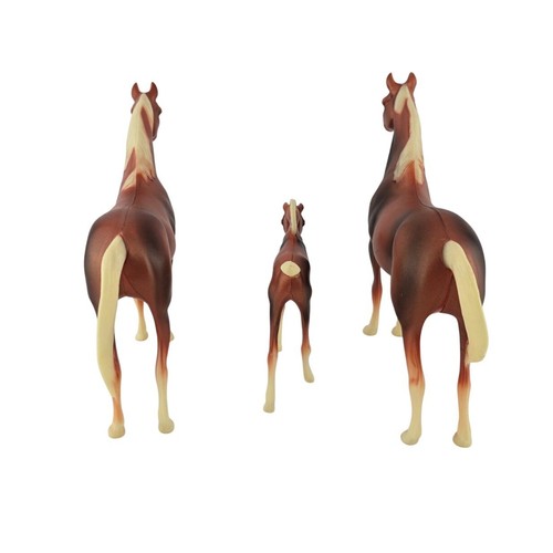 Vintage 1960s Hartland Plastic Morgan Horse Family 3 Pc Set Mare Foal Stallion - Picture 3 of 22