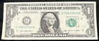 2021 Chicago $1 Bill Uneven Serial Numbers Note — photo 2