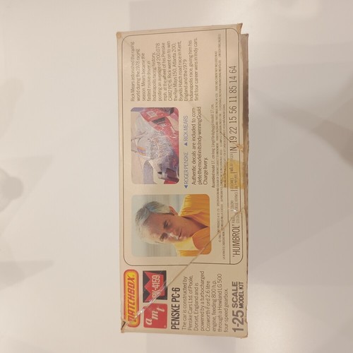 Modellino da costruire Matchbox Penske pc-6 1979 vintage 1:25 indianapolis - Picture 5 of 13