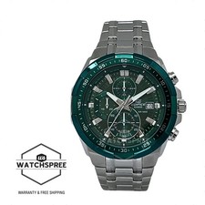 Casio Edifice Chronograph Stainless Steel Band Watch EFR539DE-3A EFR-539DE-3A