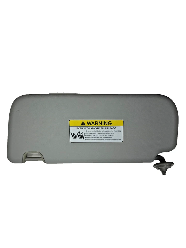 Parasol delantero derecho Kia Soul 2014-2018 con espejo retrovisor vinilo OEM Foto 3 de 4