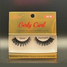 [4 PAIRS] MISS LASHES Girly Curl Voluminous Mult-Layere Eyelash Extension - GC16