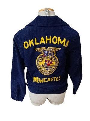 Vintage FFA Jacket Newcastle Oklahoma Size 30 Made In USA