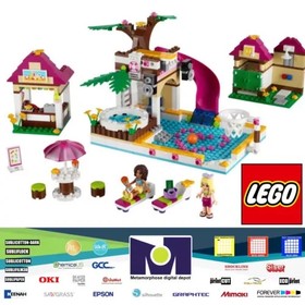 New LEGO Friends 41008 Heartlake City Pool SET 423 pcs Built Once + Instructions