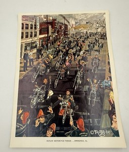 Outlaw Motorcycle Poster for sale | eBay