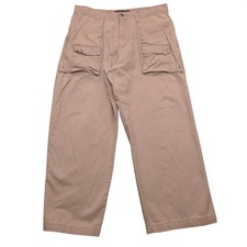 VTG Y2K Oakley Softwear Cargo Pants Baggy Wide Leg Tan Mens Size 36