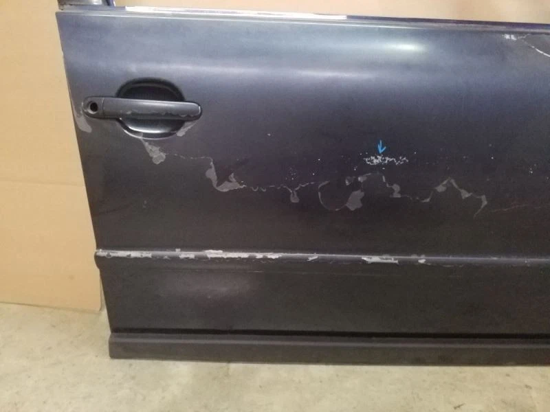 Blue Front Left Driver Door Shell | Fits 1998-2001 Volkswagen Passat Foto 2 de 4