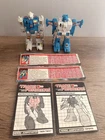 ‘84 Vintage Transformer Heroic Jumpstarter Twin Twist & TopSpin Hasbro Complete