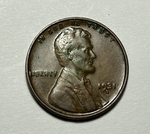 1931 S LINCOLN CENT VF-XF