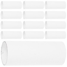 20pcs Craft Rolls Creative Fun DIY Papprohre (weiß) Kartonrohr