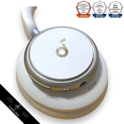 Soundcore Space Q45 White Wireless Headphone Over-Ear Bluetooth