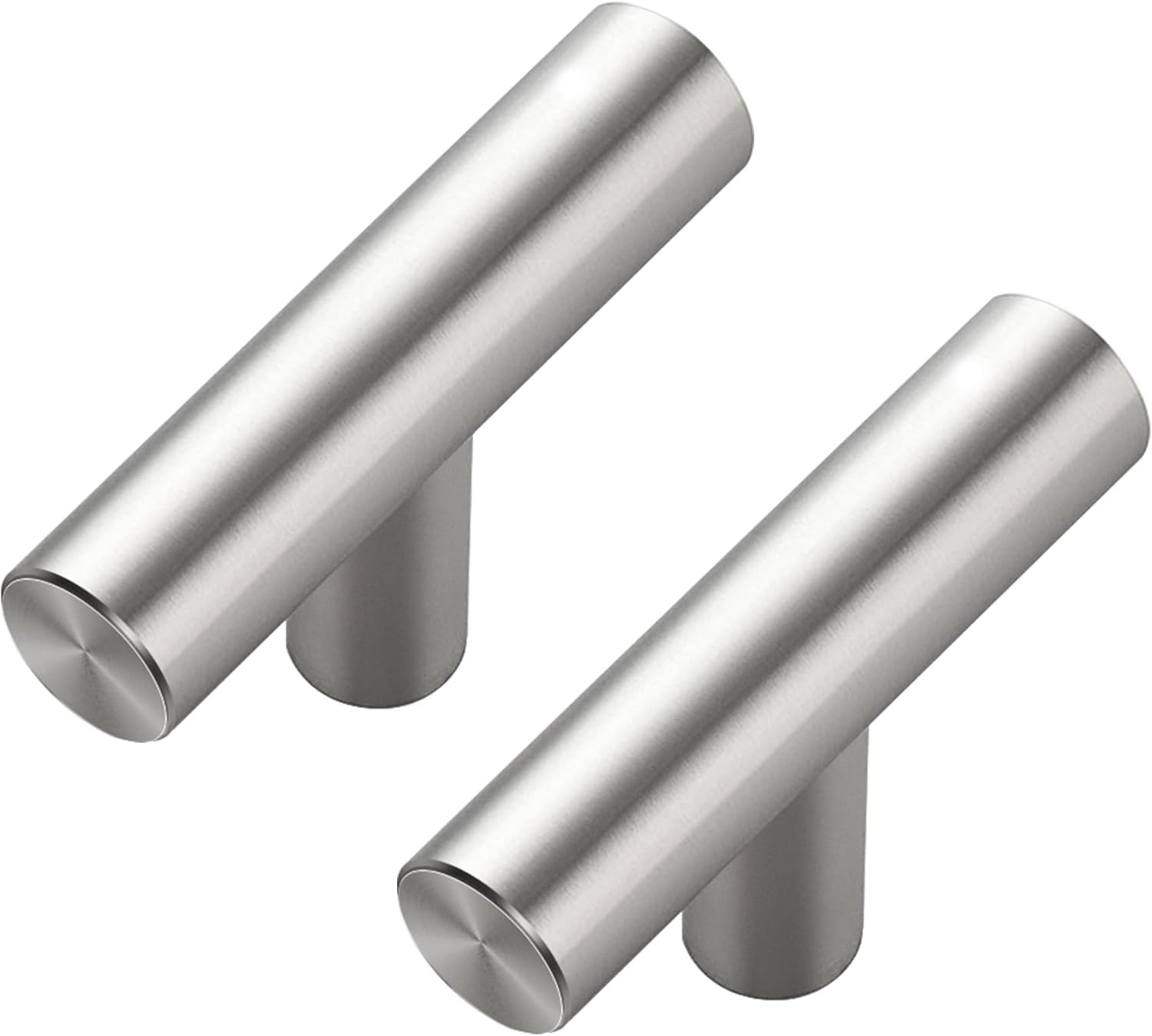 Cabinet Knobs - Kitchen Silver Pulls For Drawer Stainless